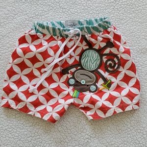 Mud pie monkey swim shorts